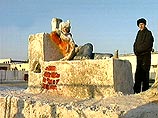 В Приморье в колонии для больных туберкулезом проводят конкурс ледяных скульптур