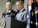 Вместо обещанной пресс-конференции Буш ограничился заявлением по Ближнему Востоку