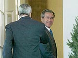 Вместо обещанной пресс-конференции Буш ограничился заявлением по Ближнему Востоку