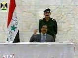 Хусейн, выступив по иракскому государственному телевидению, заявил, что не намерен отправляться в изгнание, как этого потребовал президент США Джордж Буш в своем выступлении