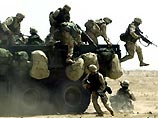 Морская пехота и британские войска вошли в Ирак