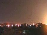 Мощные взрывы вновь слышны в центре Багдада. По свидетельству очевидцев, в небе слышен шум боевых самолетов. Иракские средства ПВО ведут спорадический огонь по целям в воздухе