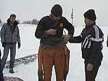 В Великом Новгороде офицер спас 2 детей, провалившихся под лед