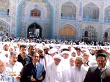 Могила Али является местом паломничества приверженцев шиитской ветви ислама