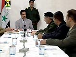 Саддам Хусейн провел совещание с военными и министрами