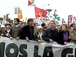В Испании продолжаются акции протеста против войны в Ираке