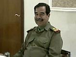 В среду вечером иракское телевидение показало видеозапись Саддама Хусейна. Он разговаривал с членами своего кабинета, при этом улыбался и смеялся