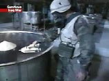 На заводе Латифия в 20 км южнее Багдада они нашли тысячи коробок, заполненных белым порошком, а также антидотом, нейтрализующим действие нервно-паралитического газа На заводе Латифия в 20 км южнее Багдада они нашли тысячи коробок, заполненных белым порошком, а также антидотом, нейтрализующим действие нервно-паралитического газа