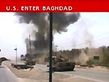 В разведке боем на окраине Багдада участвовали 30 танков Abrams и 10 БМП Bradley