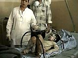 Больница Багдада, раненые дети