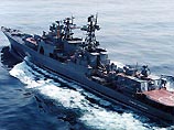 Противолодочный корабль Тихоокеанского флота "Адмирал Пантелеев"