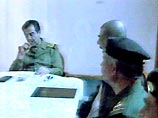 Иракский телеканал показал видеозапись совещания под председательством Хусейна