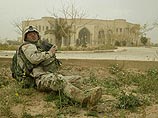 Британское ТВ показало американских военнослужащих во дворце Саддама Хусейна