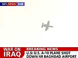 Средства ПВО Ирака сбили около аэропорта Багдада штурмовик А-10 американских ВВС