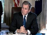 Буш "рад продвижению военной кампании" в Ираке, но то, что сейчас происходит в иракской столице, затрагивает "только один район Багдада"