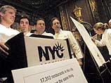 В Нью-Йорке состоялась акция против бойкота французских ресторанов 