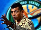 Как сообщил на брифинге в Катаре представитель Центрального командования ВС США бригадный генерал Винсент Брукс, союзники приступили к телевещанию в Багдаде на арабском языке Как сообщил на брифинге в Катаре представитель Центрального командования ВС США бригадный генерал Винсент Брукс, союзники приступили к телевещанию в Багдаде на арабском языке