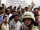 Жители Багдада провели первую акцию протеста против бездействия американцев