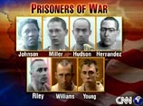 Все семь военнопленных США, освобожденные накануне после 22 дней иракского плена, находятся в нормальном состоянии