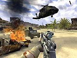 Игра появилась 25 марта и примерно в это же время на экранах телевизоров американцы могли увидеть настоящие вертолеты Black Hawk и Apache