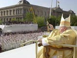 В торжественном воскресном богослужении, состоявшемся в центре Мадрида, приняли участие более 1 миллиона верующих