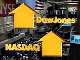Часть трейдеров решила зафиксировать прибыль, увидев уверенный подъем фондового рынка США. По итогам торгов в понедельник индекс Dow Jones вырос на 122,13 пункта до 8726,73, или на 1,42%