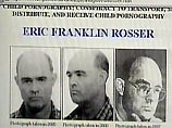 Отныне фотография знаменитого музыканта Эрика Франклина Россера присутствует на странице сайта, посвященной десяти самым опасным преступникам.