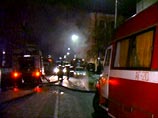 В Москве возник сильный пожар на третьем транспортном кольце