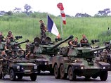 Накануне, в Конго прибыли французские военные