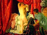 Картина Кустодиева "Красавица" продана на Sotheby's за рекордную сумму - 1 млн 200 тыс. долларов
