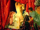 Картина Кустодиева "Красавица" продана на Sotheby's за рекордную сумму - 1 млн 200 тыс. долларов Картина Кустодиева "Красавица" продана на Sotheby's за рекордную сумму - 1 млн 200 тыс. долларов