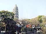 Китайская падающая башня Хуцю открывается для посетителей