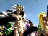 В Санкт-Петербурге проходит грандиозный карнавал