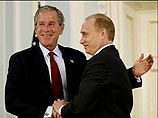 На вчерашней пресс-конференции Джордж Буш и Владимир Путин называли друг друга друзьями