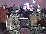 Десятки тысяч москвичей встречали Новый год на улицах столицы
