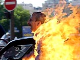 На этот раз власти были готовы, и на митинге уже находился пожарный расчет На этот раз власти были готовы, и на митинге уже находился пожарный расчет