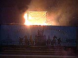 В Петербурге подсчитали ущерб от новогоднего пожара на арке Главного штаба 