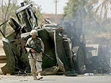 К северу от Багдада уничтожены семь американских бронемашин