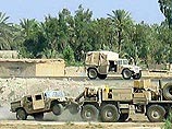 Сразу семь американских бронемашин были подбиты в пятницу вечером в иракской провинции Диала