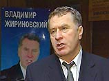 Жириновский объявил о намерении баллотироваться в президенты в 2004 году