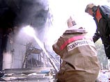 В Алма-Ате горит здание "Казахтелерадио"