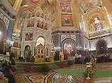 В Москве проходит главное рождественское богослужение, которое продлится около 5 часов В Москве проходит главное рождественское богослужение, которое продлится около 5 часов
