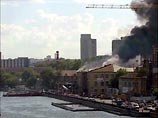 Возгорание произошло в 15:30 по московскому времени в районе чердака