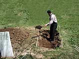 Фанаты выкопали могилы для игроков Хайдука прямо на поле