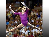 Россиянка Светлана Хоркина выиграла историческую золотую медаль на чемпионате мира по спортивной гимнастике в американском Анахайме