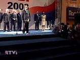 Во время выступления главы Центризбиркома на форуме "Выборы-2003" молодой человек, находившийся в первых рядах зрителей, облил Александра Вешнякова майонезом