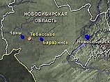 Разрыв на газопроводе Омск-Новосибирск