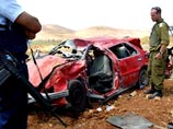 Палестинские террористы расстреляли автомобиль израильского поселенца вблизи города Рамаллах
