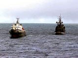 Силы Северного флота продолжают в Баренцевом море поиск семерых моряков атомной подводной лодки К-159
