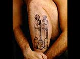 В США проходит выставка татуировок, посвященных 11 сентября (ФОТО)